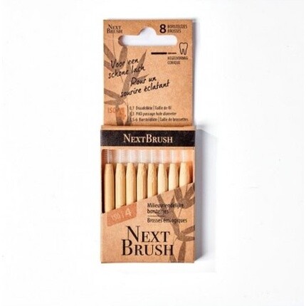 

Межзубные щетки Nextbrush Bamboo Iso 4 8 шт.