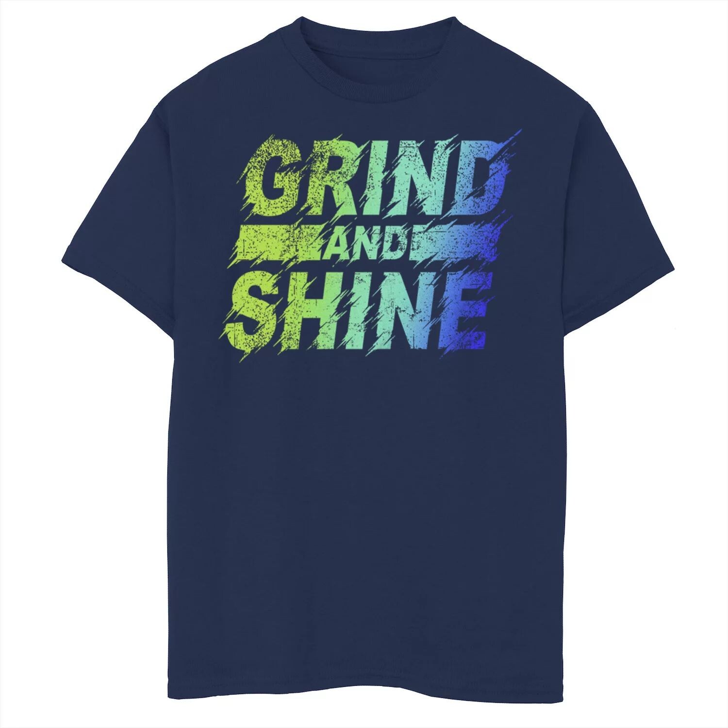 

Футболка с градиентным рисунком для мальчиков 8–20 лет Grind And Shine Unbranded