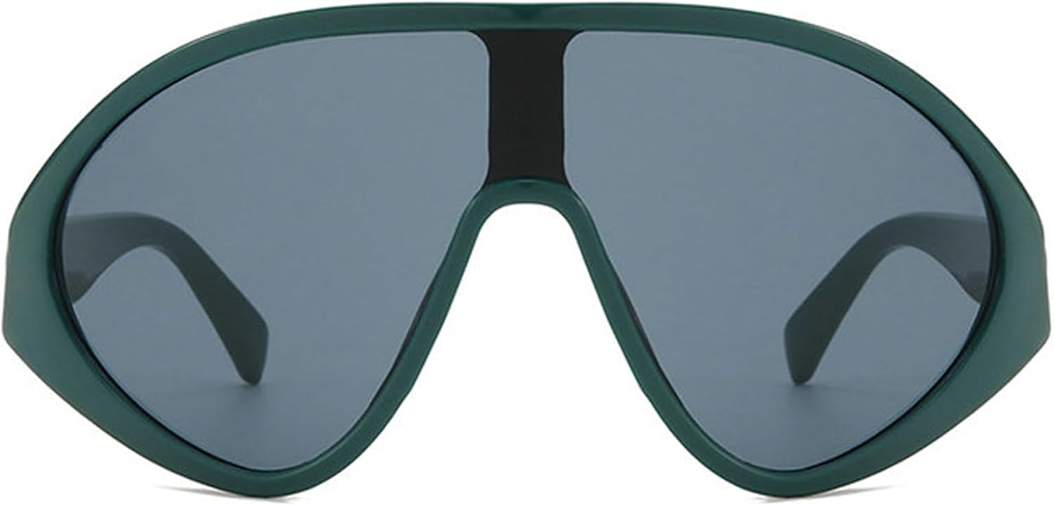 

Хелена, большие цельные солнцезащитные очки для женщин и мужчин, модные винтажные солнцезащитные очки в стиле панк, очки в крупной оправе с защитой от УФ-излучения UV400 helena, C6