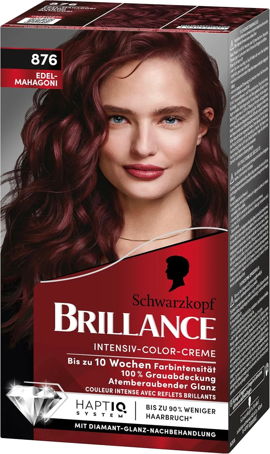Стойкая крем-краска для волос Brillance 876 от Schwarzkopf Brillance — фото 2