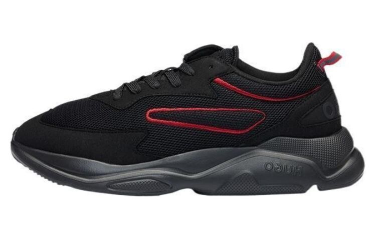 

Кроссовки HUGO Leon Running Sneakers, черный