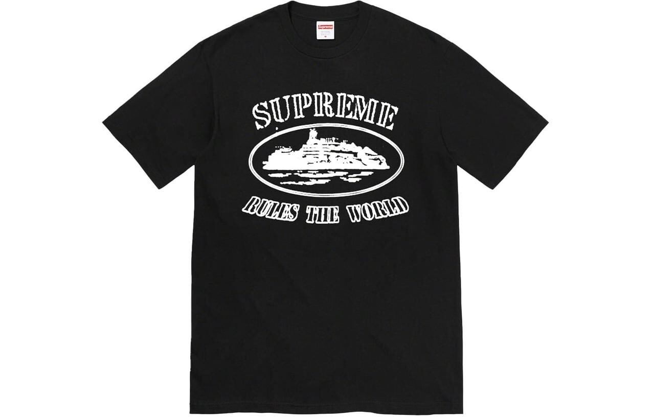 

Футболка унисекс Corteiz X Supreme, черный
