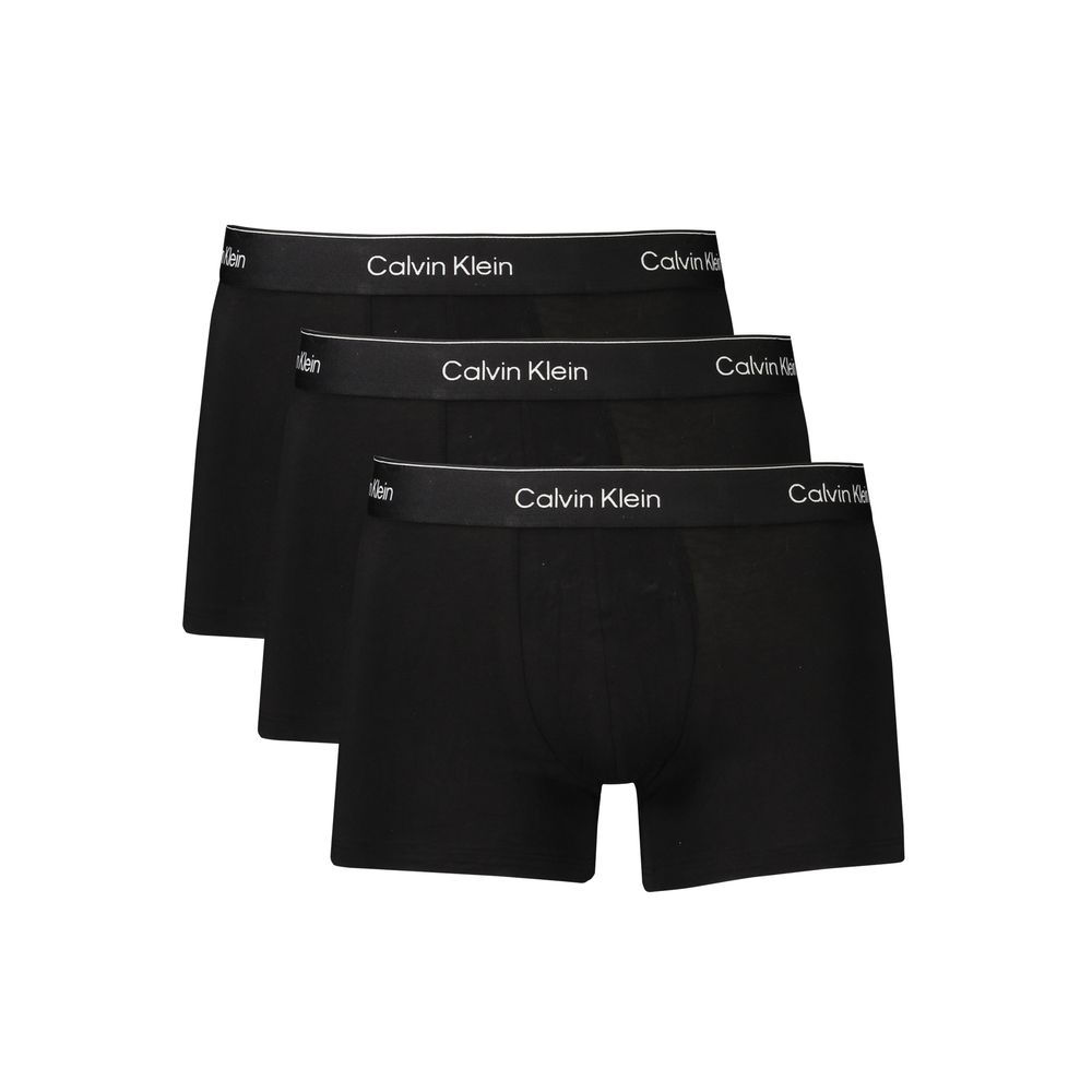 

Черное хлопковое мужское нижнее белье Calvin Klein