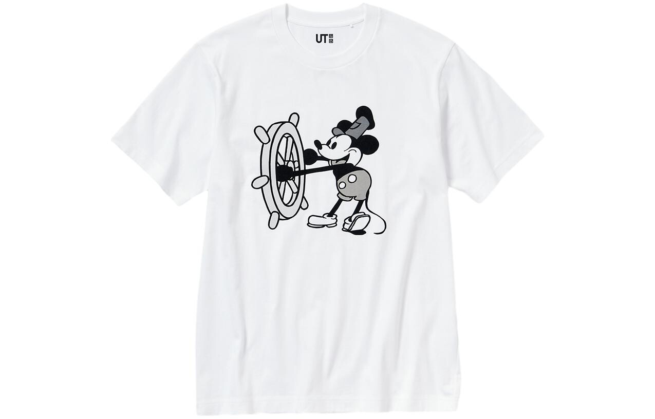 

Футболка унисекс белая Uniqlo, белый