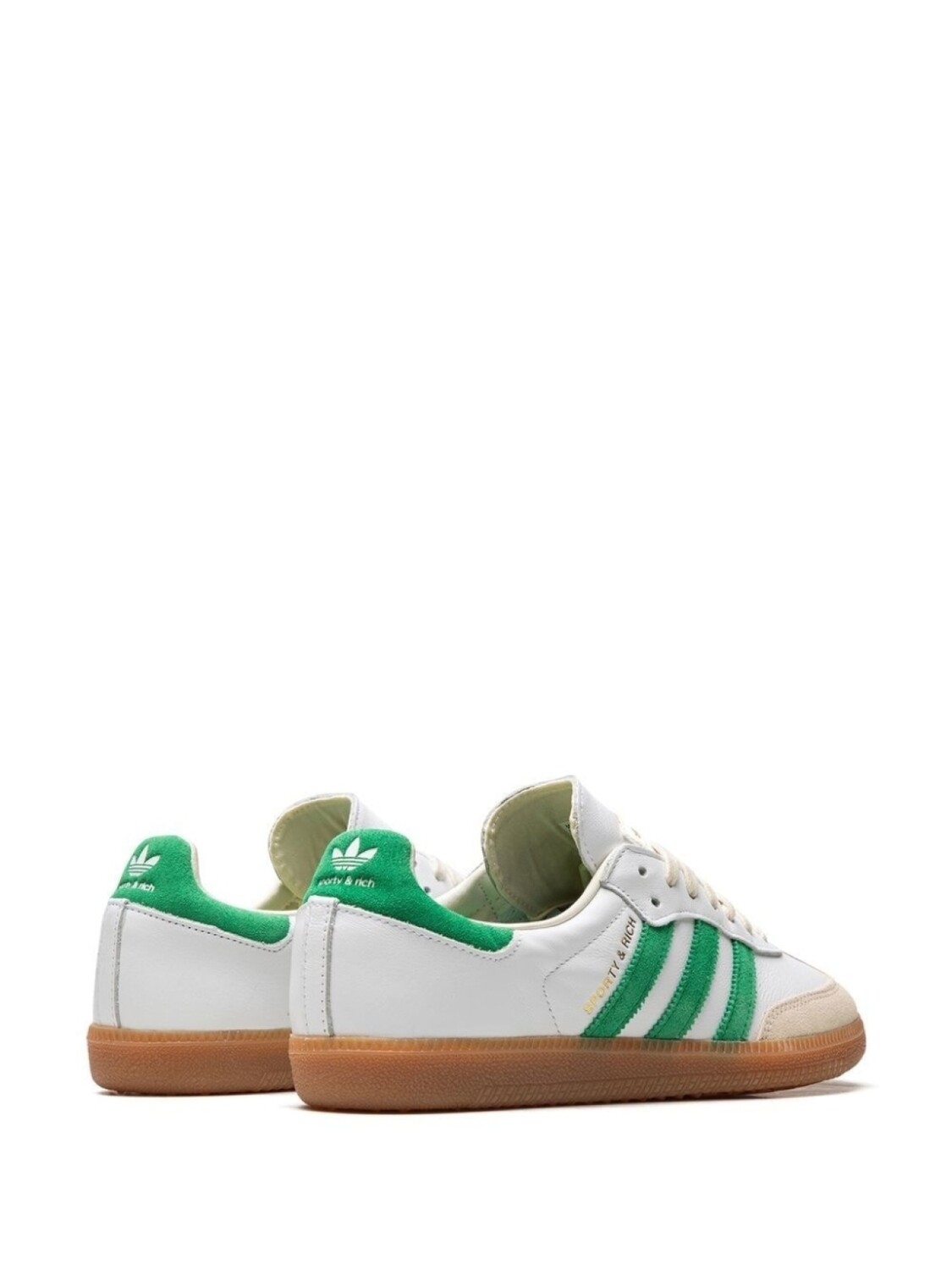Кроссовки Samba из коллаборации со Sporty & Rich Adidas, белый — фото 3