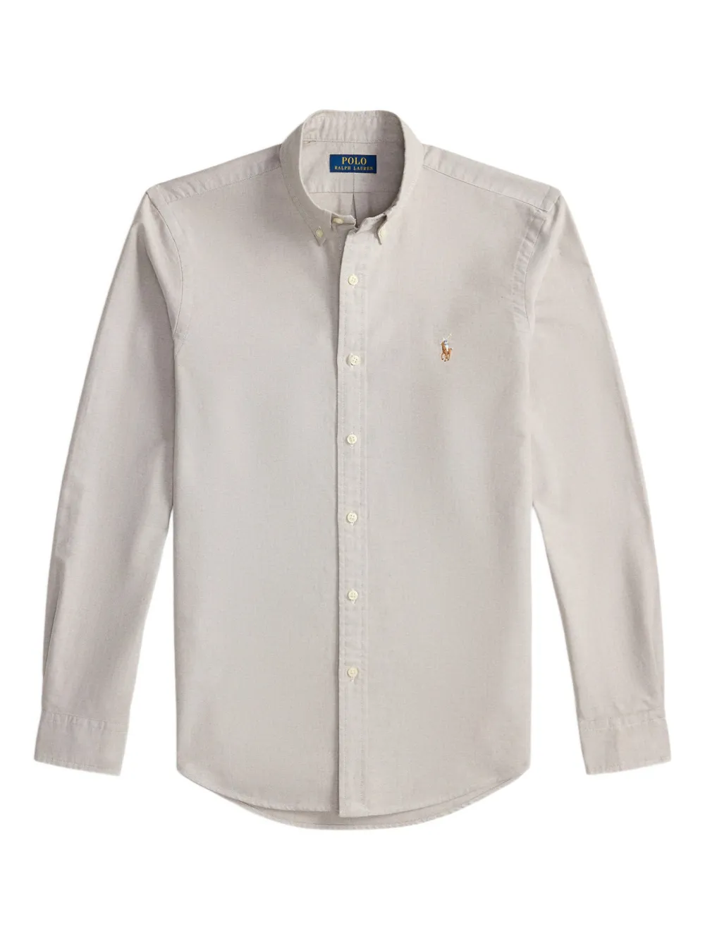 

Рубашка из хлопка с длинными рукавами POLO RALPH LAUREN, нейтральный