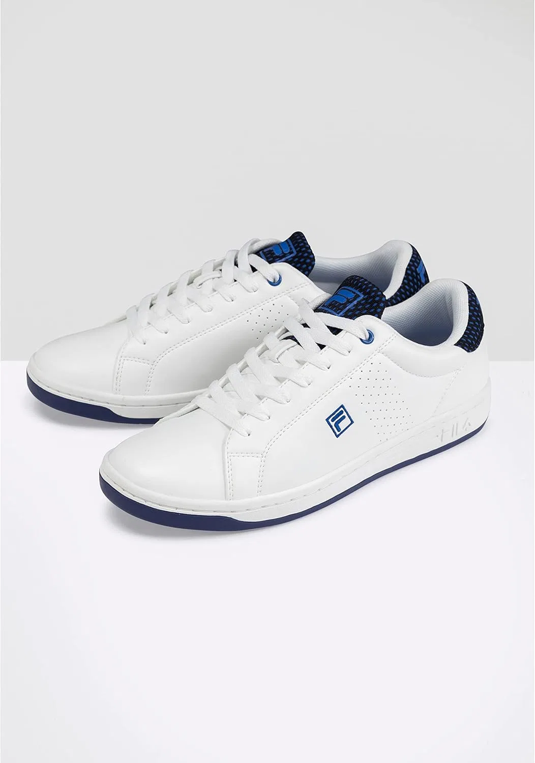 Мужские кроссовки FILA Crosscourt 2 Nt, White Lapis Blue — фото 4