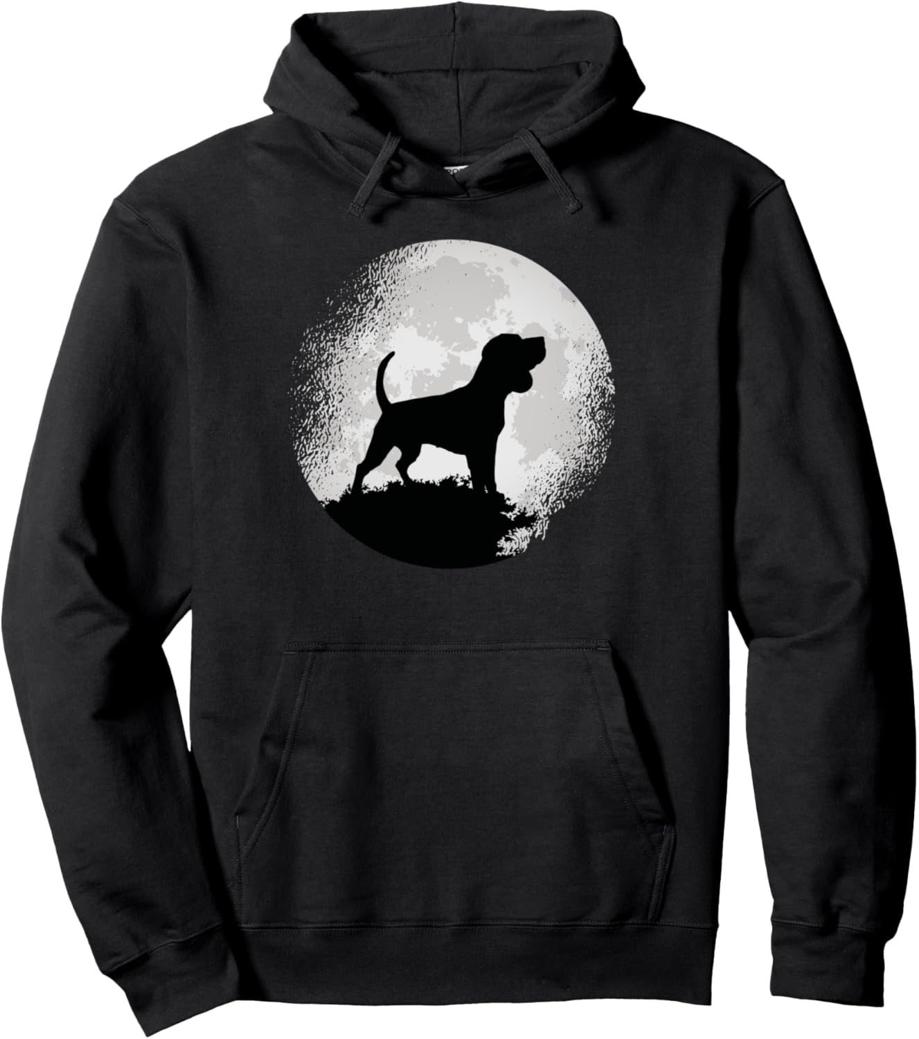 

Толстовка с изображением бигля T-Shirt For Men Women And Kids, черный