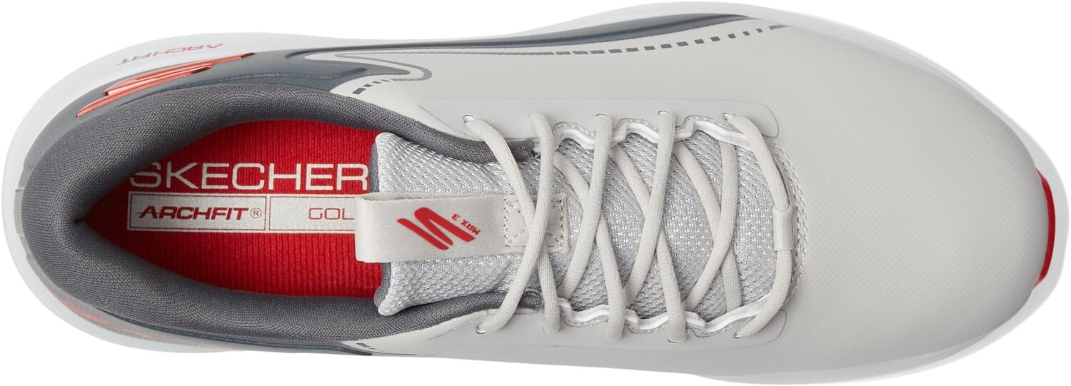 Кроссовки Go Golf Max-3 Skechers, цвет Grey/Red — фото 2