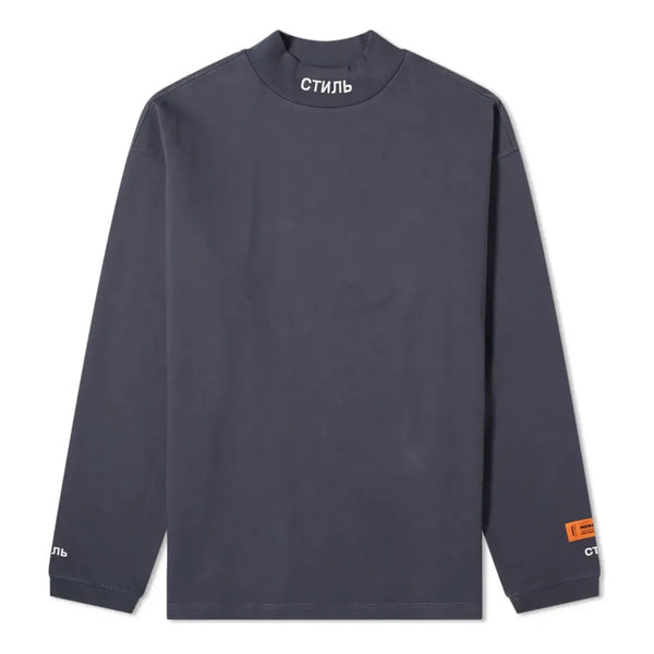 

Футболка ctnmb long sleeve turtleneck tshirt 'navy' Heron Preston, синий
