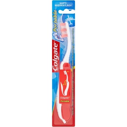 

Портативные мягкие зубные щетки разных цветов, Colgate