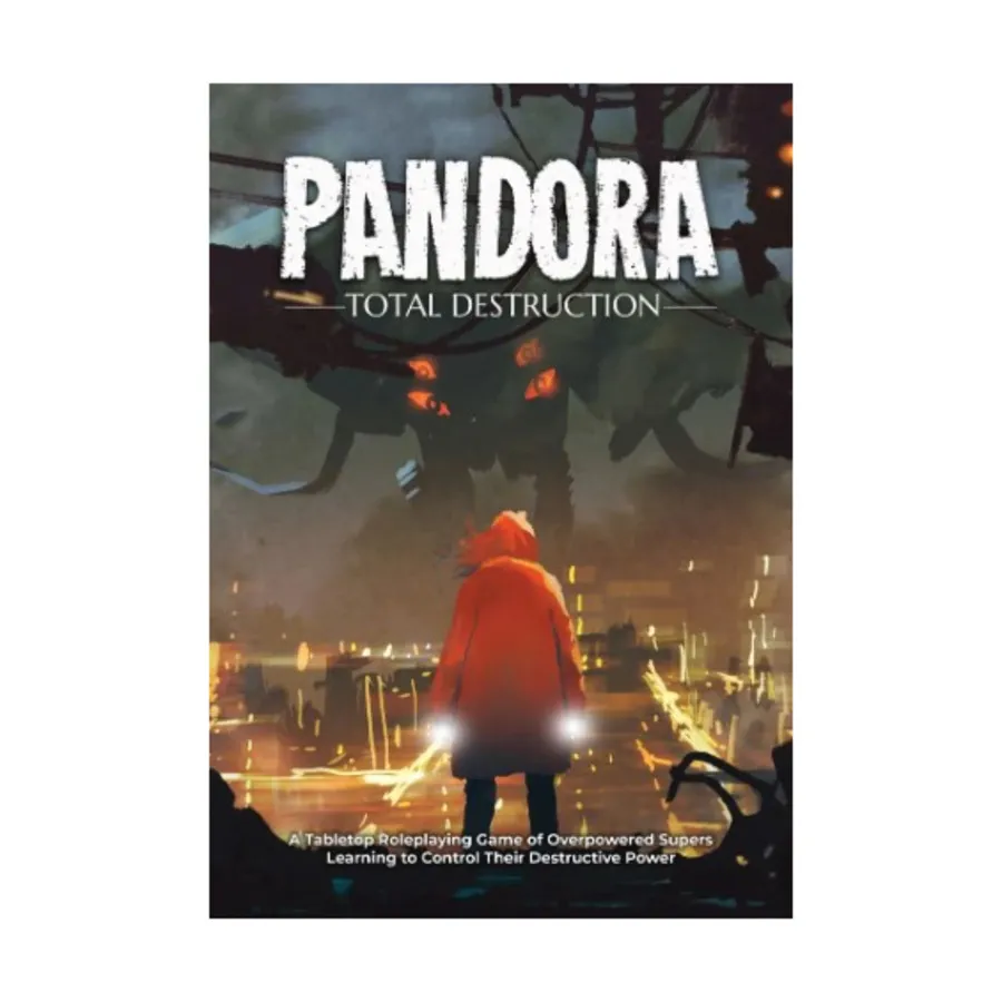 

Pandora - Total Destruction Rulebook, Role Playing Games (Broken Ruler Games), мягкая обложка