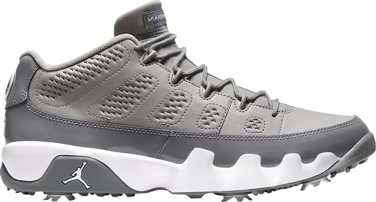 

Кроссовки Air Jordan 9 Low Golf 'Cool Grey', серый