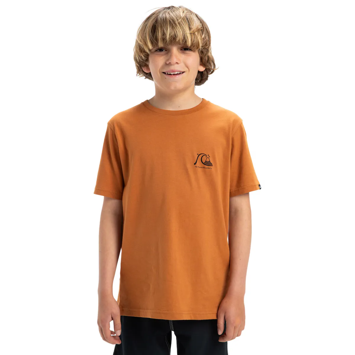 

Детская футболка Evo Original Quiksilver, коричневый