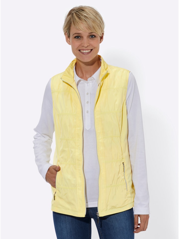 

WITT WEIDEN Жилет лимонного цвета