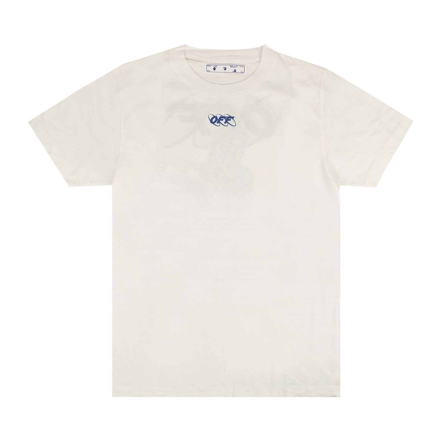 

Off-White Узкая футболка Mirko Белая