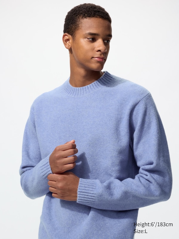 

Джемпер Soufflé с круглым вырезом Uniqlo, 62 blue