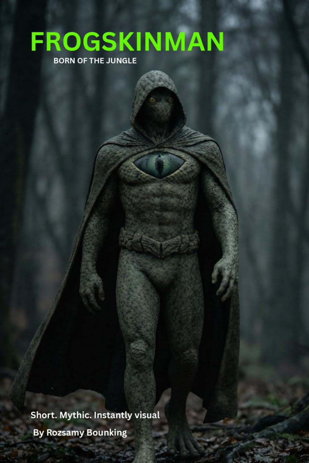 

FROGSKINMAN: BORN OF THE JUNGLE Short: Short. Mythic. Instantly visual (Independently published)