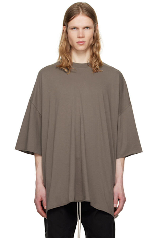 

Серая футболка Hollywood Tommy Rick Owens DRKSHDW