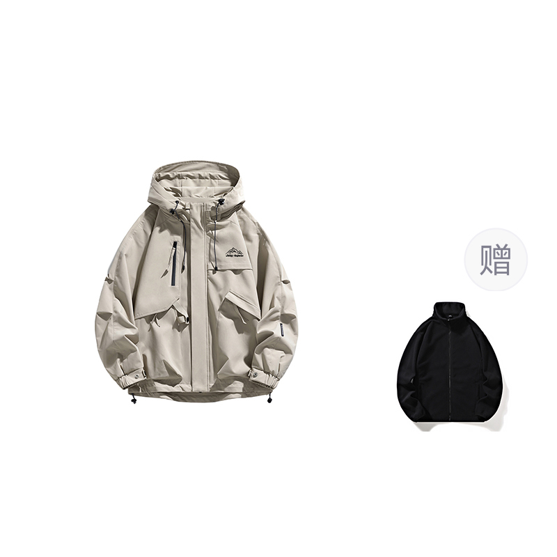 

Jeep Курка Black Knight Collection Herding Horses унисекс, Khaki (Comes with Polar Fleece Liner)