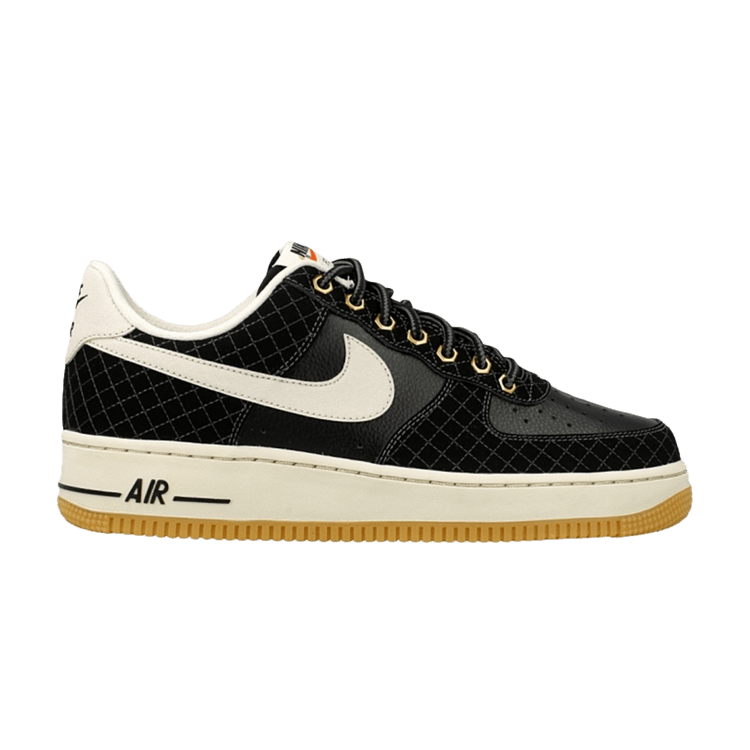 

Кроссовки Nike Air Force 1 'Black Checkered', черный