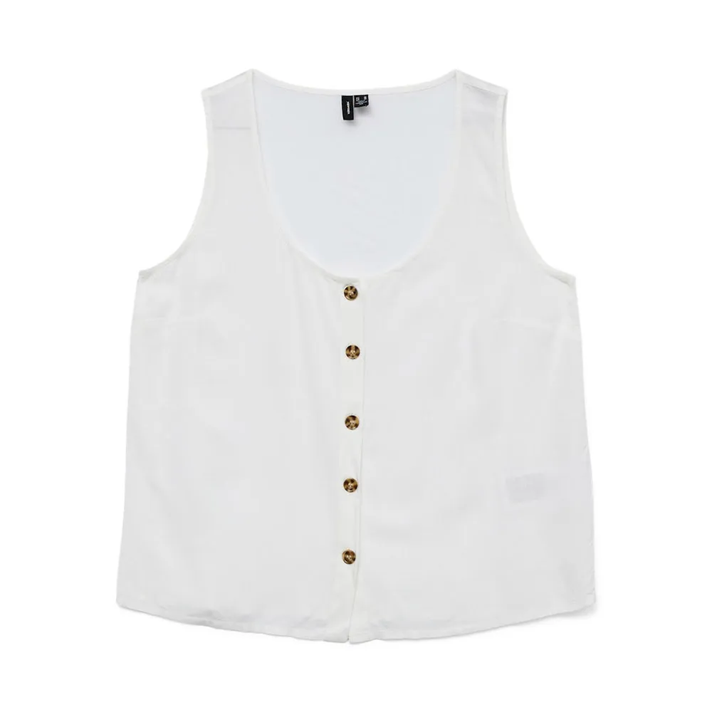 

Футболка без рукавов Vero Moda Bumpy, белый