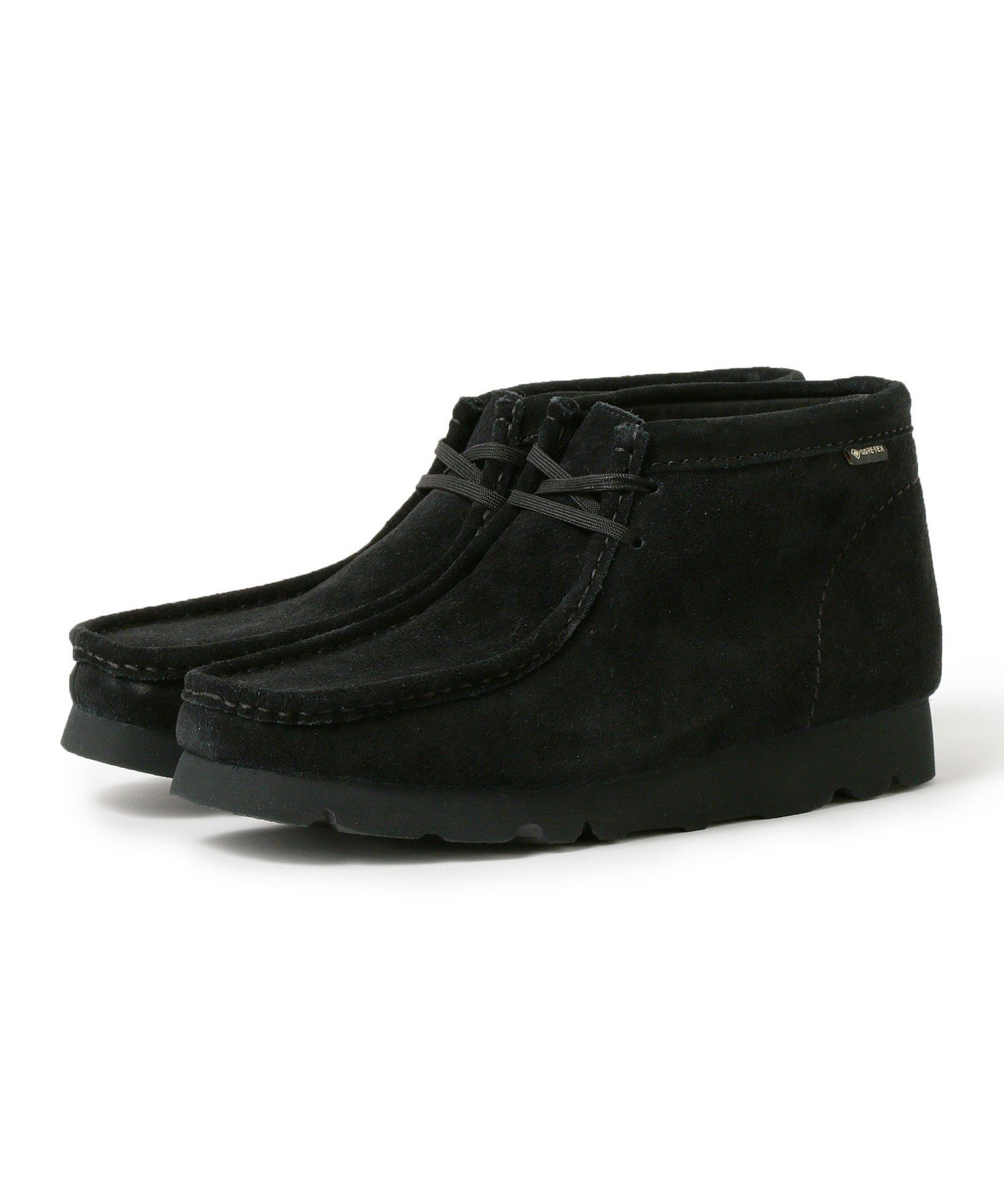 Ботинки Clarks ORIGINALS Wallabee GORE-TEX Beams, Black_Sde