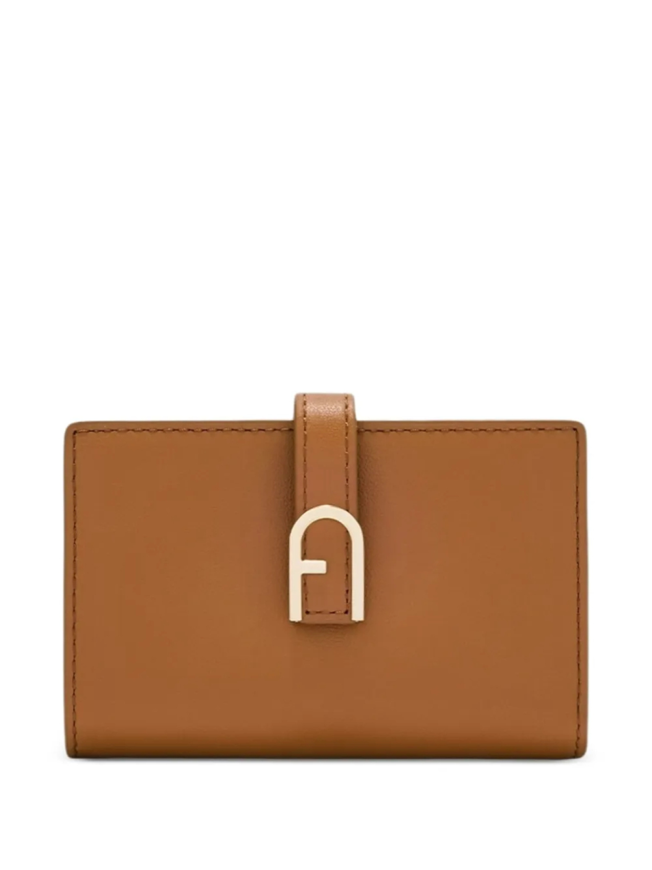 

Furla компактный кошелек Flow, коричневый