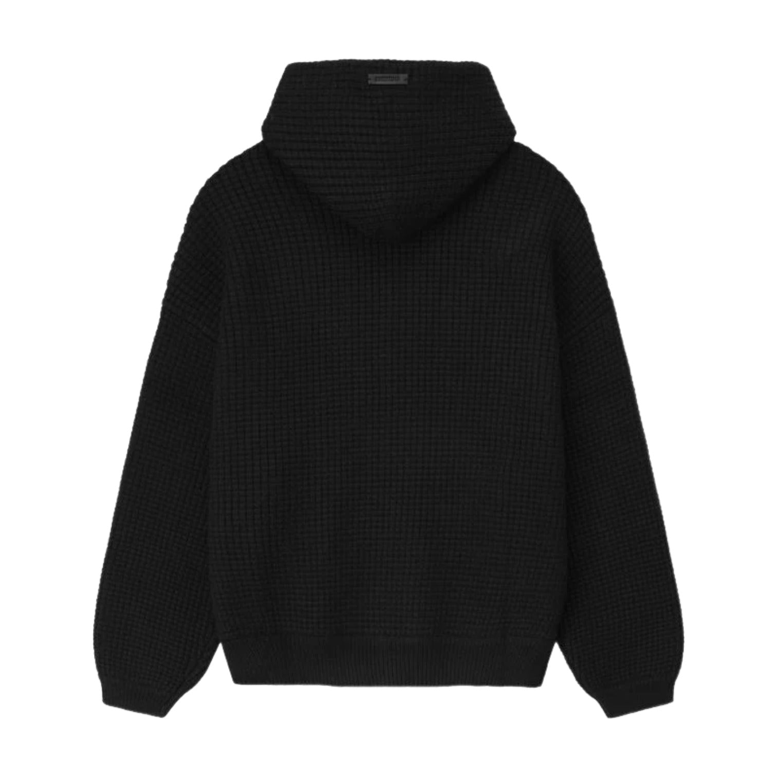 Худи Fear of God Essentials Heavy Waffle 90s 'Vintage Black' — фото 2