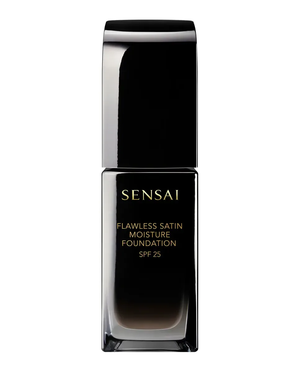 Тональная основа для макияжа Flawless Satin Moisture Foundation Sensai, 204.5 Warm Beige