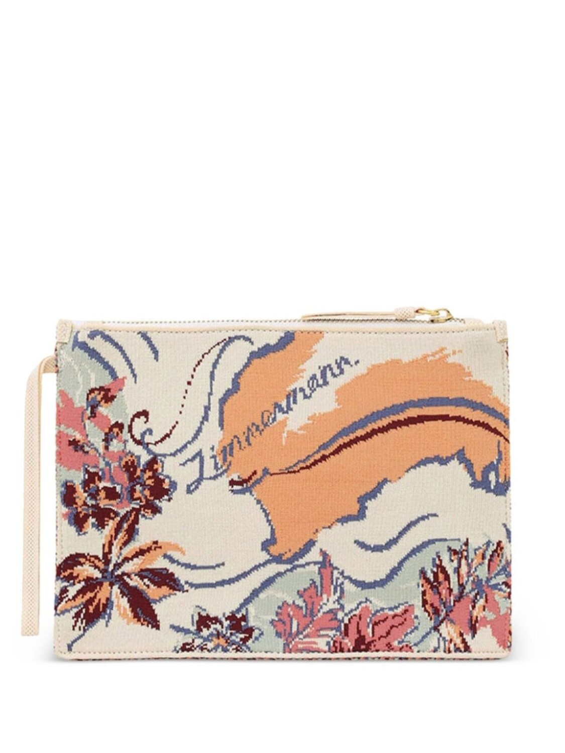 

Сумка-клатч ZIMMERMANN из жаккарда, нейтральный