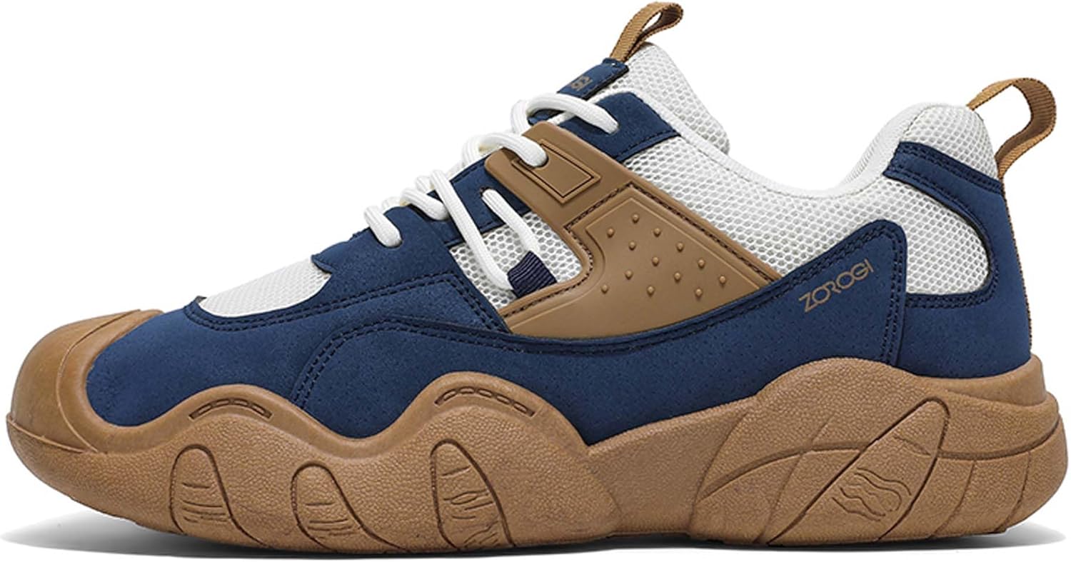 

Мужские кроссовки с низким верхом из сетки, стиль осьминога, повседневные, популярная новинка для активного отдыха и защиты на работе, модные спортивные туфли Generic, синий