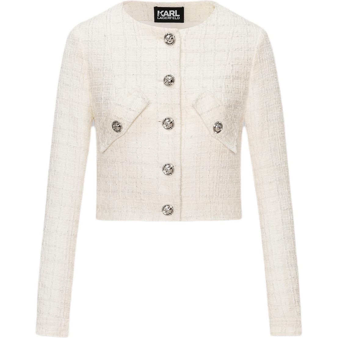 

KARL LAGERFELD / Karl Lagerfeld Jeans Куртка KARL LAGERFELD женская белая, White