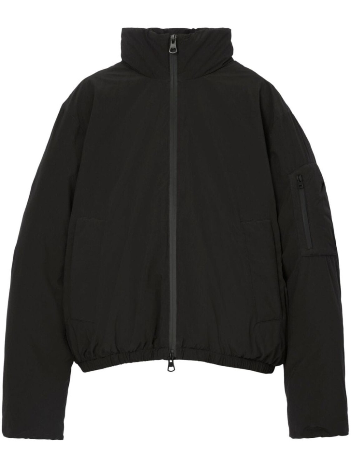 

Burberry пуховик с вышивкой EKD, черный
