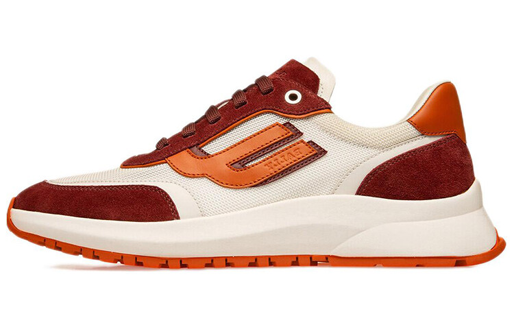 

BALLY Demmy Lifestyle Shoes Men Low-top White/Red/Orange