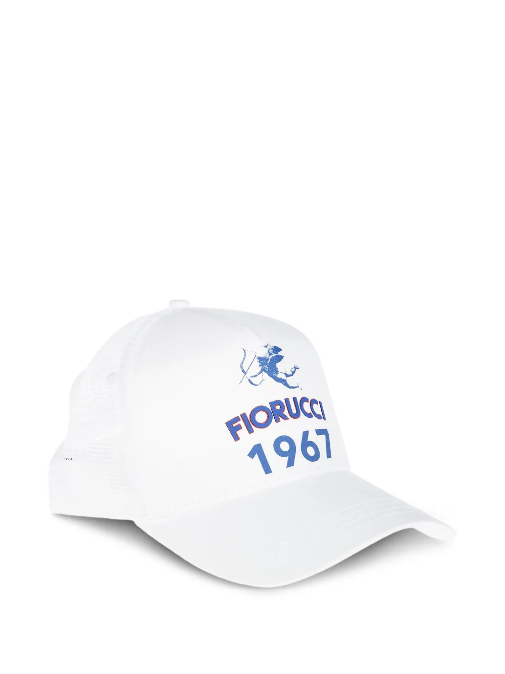 

Кепка с сетчатой панелью и логотипом Fiorucci, белый