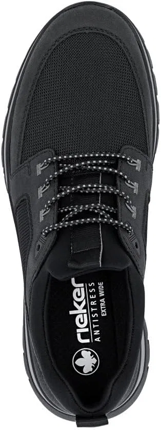 Мужские кроссовки Rieker B9351 на шнуровке со свободной стелькой, Black 00 — фото 4