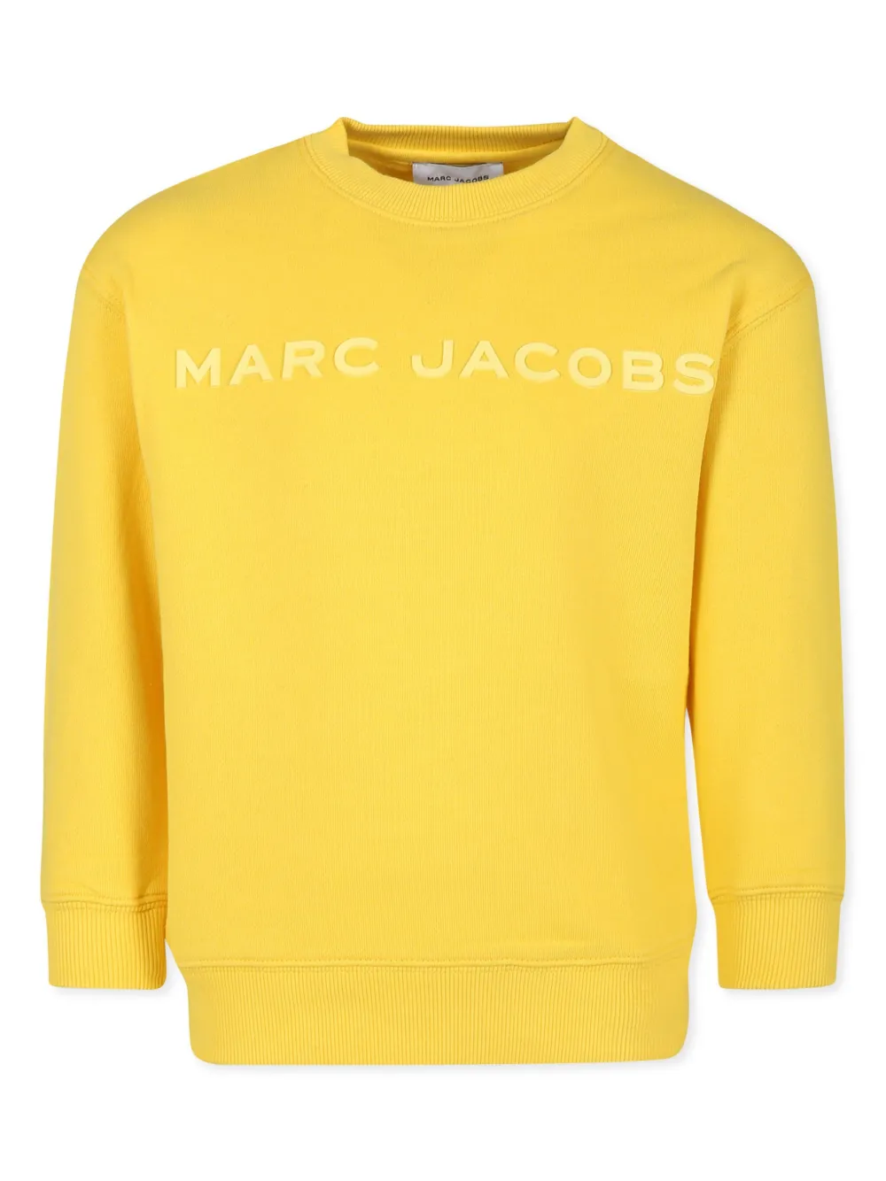 

Толстовка с логотипом Marc Jacobs Kids, желтый