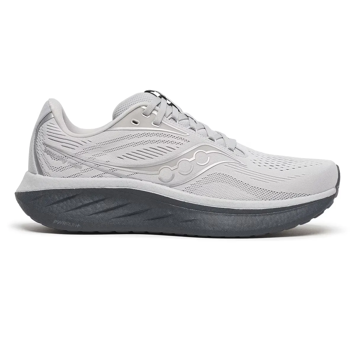 

Saucony RIDE 18 Мужские беговые кроссовки, серый/зеленый