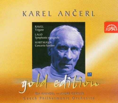 

CD диск Ravel / Ancerl / Lalo / Hartmann / Czech Po: Ancerl Gold Edition 17: Tzigane / Symphonie Espagn