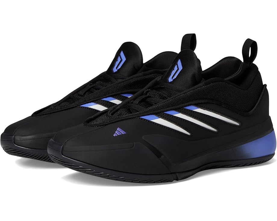 

Кроссовки Unisex adidas Dame 9, цвет Black/White/Cobalt Blue