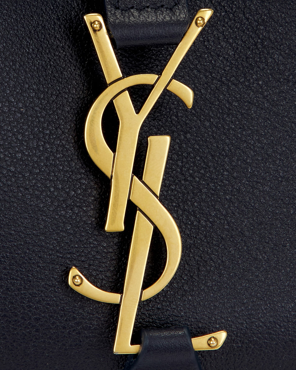 Маленькая сумка через плечо Le 5 A 7 Saint Laurent, цвет Notte — фото 4