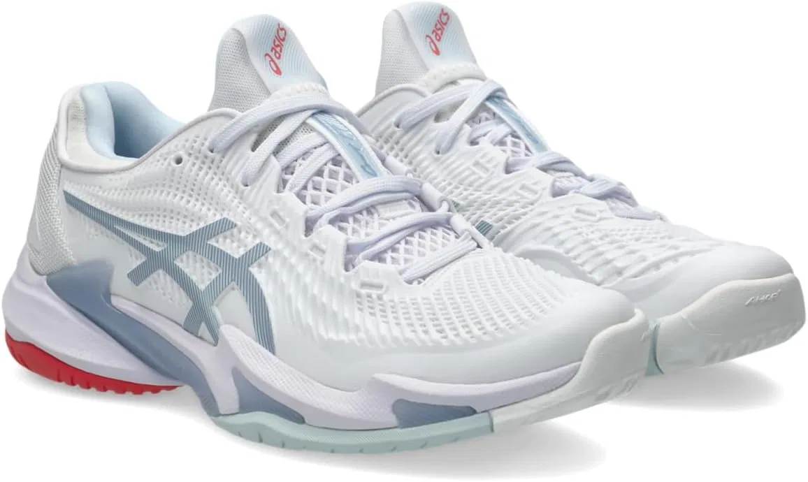 Теннисные кроссовки ASICS Court FF 3, White/Sky — фото 2