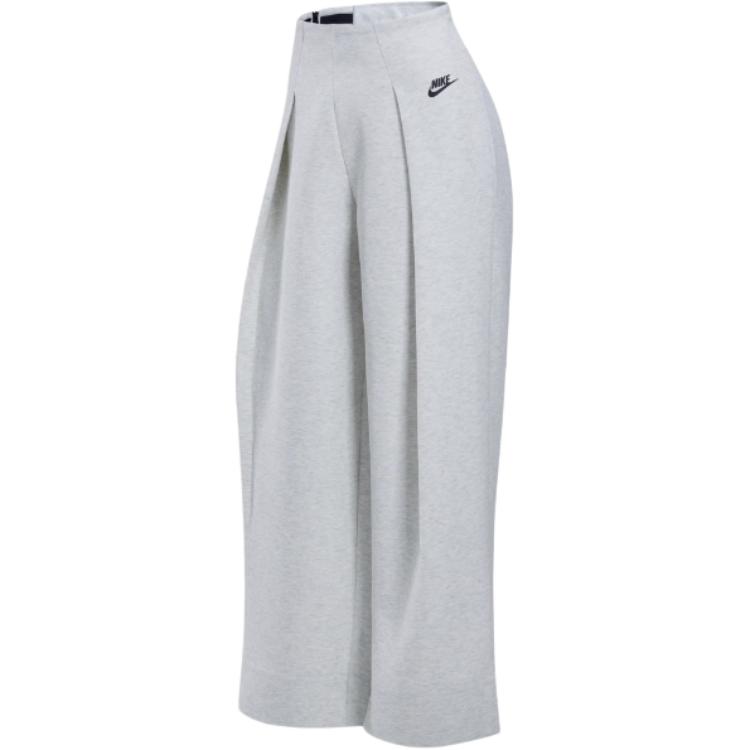 Спортивные брюки Tech Fleece Casual для женщин Light Gray Nike, светло-серый — фото 3