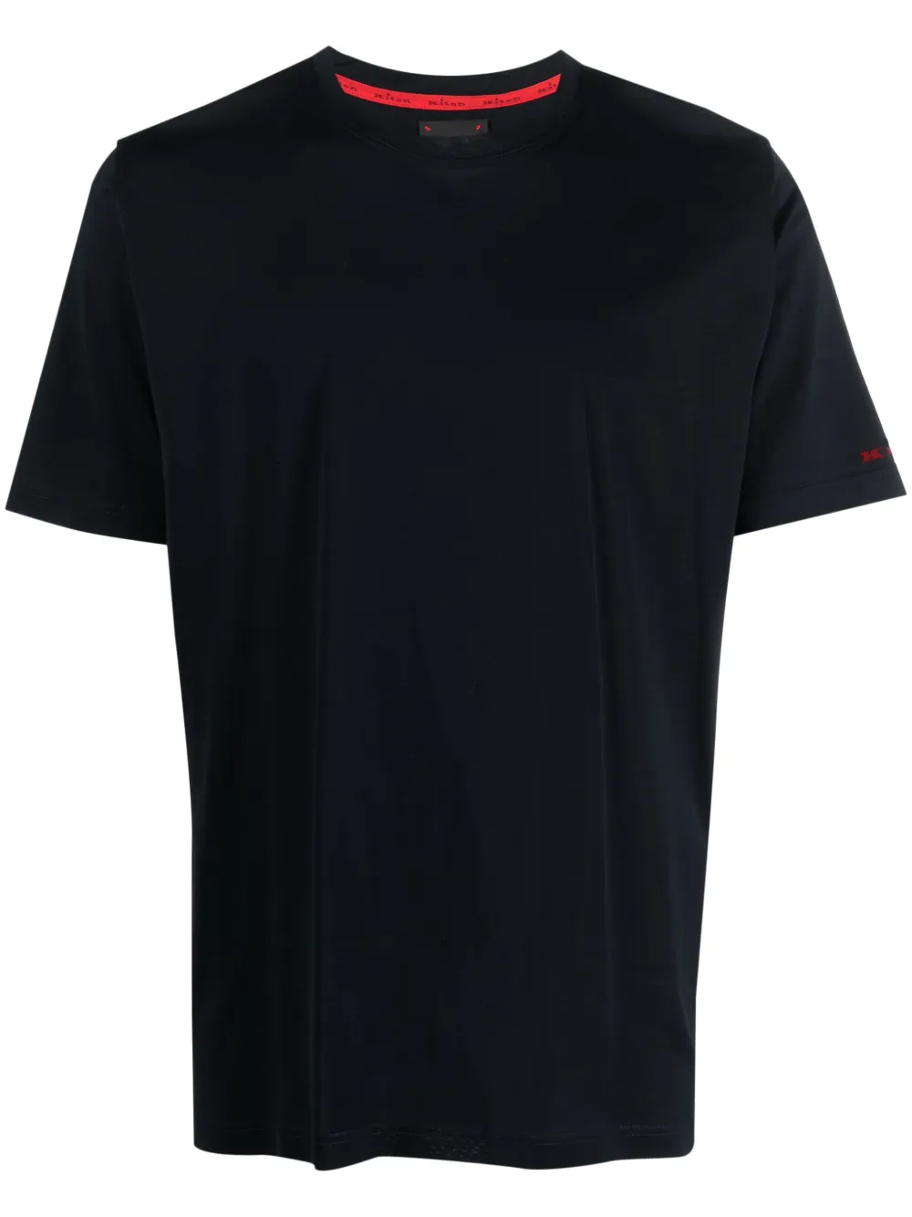 

Футболка с круглым вырезом Kiton, синий