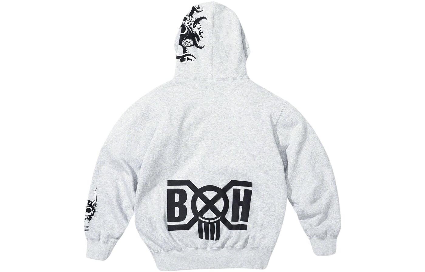 

Свитшот X BOUNTY HUNTER Co-brand унисекс Supreme, серый