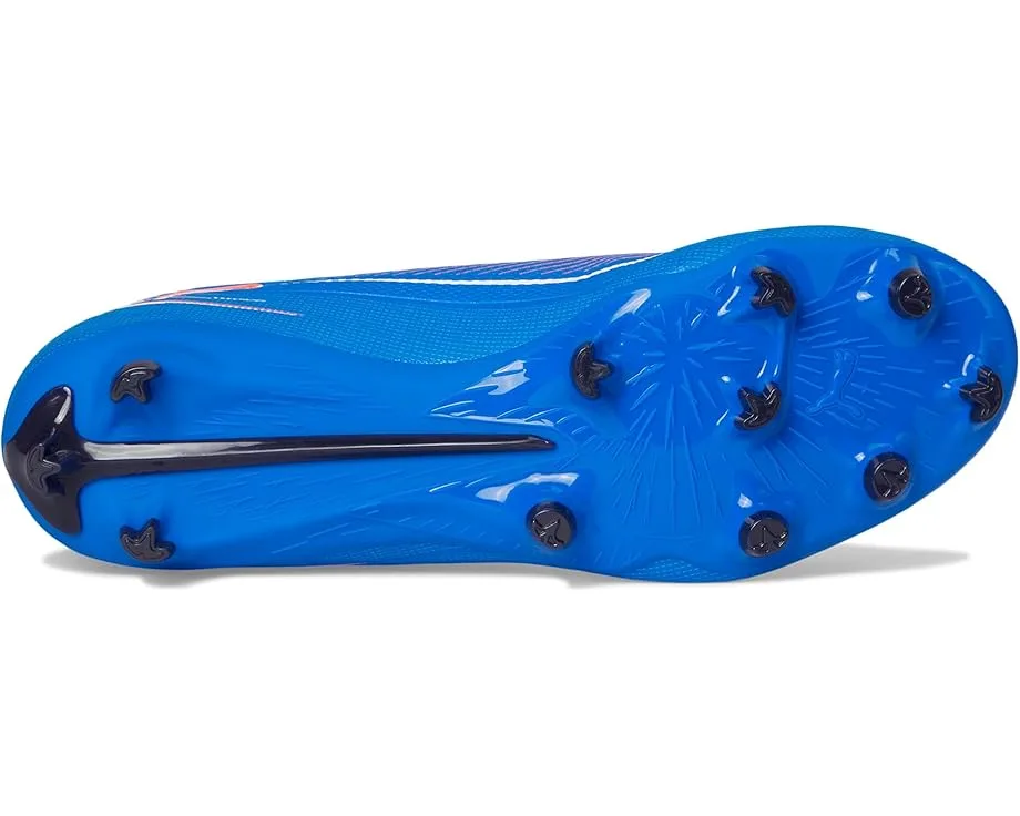Кроссовки PUMA Ultra 6 Play Firm, Artificial Ground Soccer Cleats, Ultra Blue/White/Glowing Red — фото 3