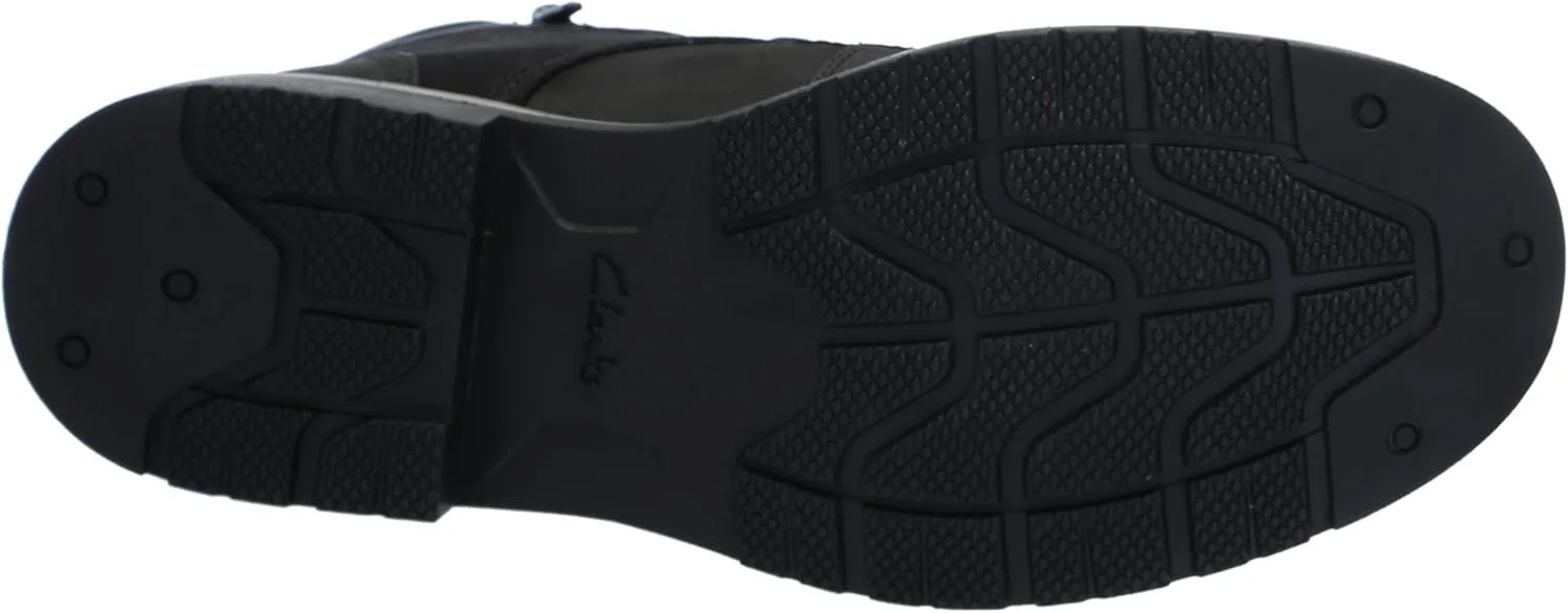 Мужские ботинки Clarks Morwell Zip Chukka, черный — фото 4