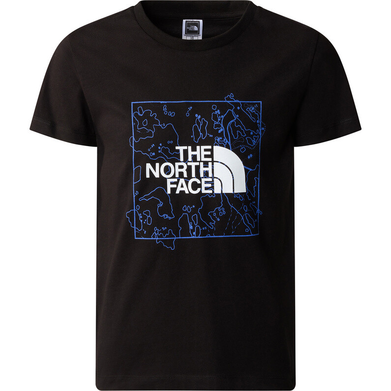 

Новая детская футболка с рисунком The North Face, черный