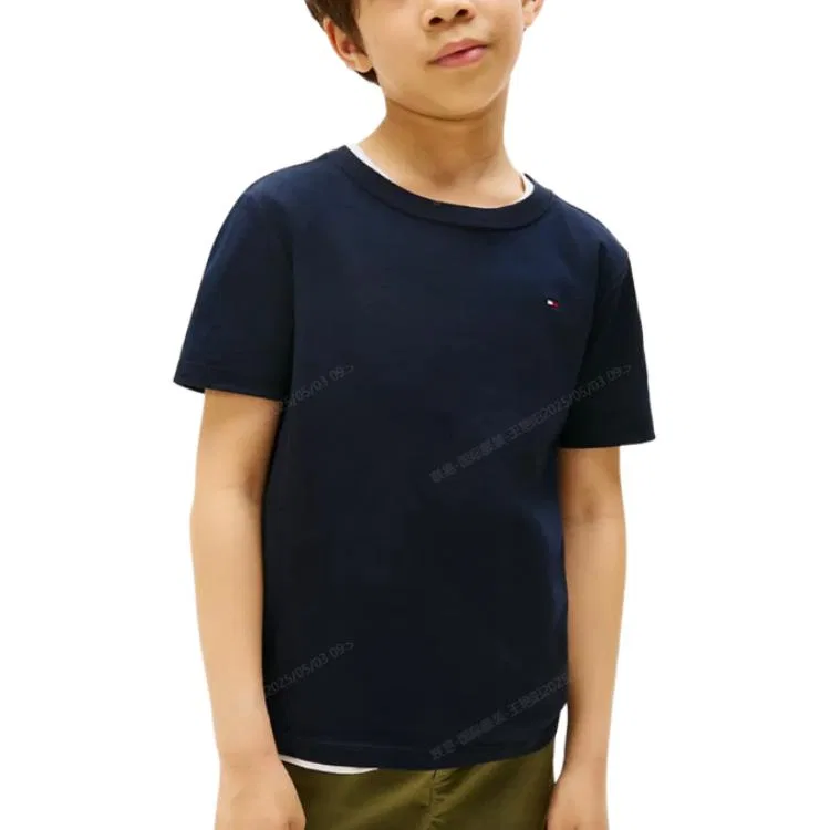 Футболка Tommy Hilfiger синяя для детей 3-7 лет